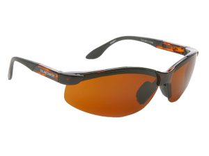 Eschenbach Solar Comfort Amber Sunglasses - 10% Transmission - Style: Wrap