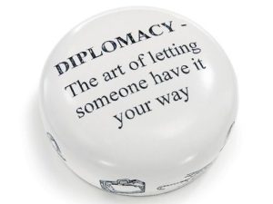 Concord Paperweight - Diplomacy