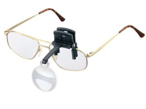 Eschenbach 4X Clip On Spectacle Magnifier