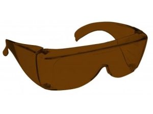 NoIR U711 UV Shield Sunglasses - 10% Medium Amber - Stlye: Universal Fitover