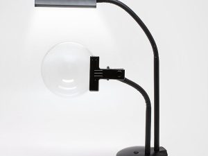 4X Bright White LED Desk Lamp Magnifier - 6.5 Inch Round