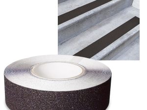 Low Vision Anti Slip Adhesive Tape: Black - 2 Inch Wide