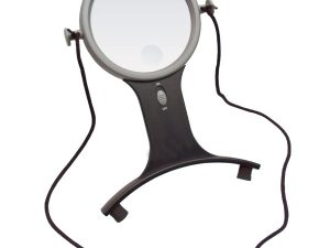 2.5X w/6X Bifocal Lighted LED Hands Free Magnifier