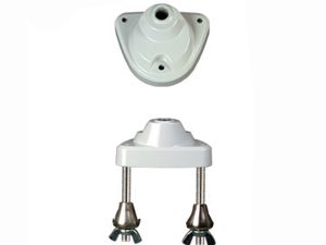 Dazor Dual Metal Clamp for Illuminated Magnifiers - White