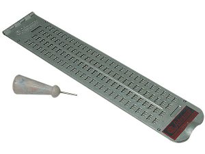 Braille Slate: 4 Lines x 28 Cells