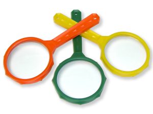 3X Carson Hand Held Magnifier: Pack of Three