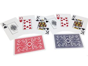 Royal Low Vision Playing Cards - Standard Size Poker Cards: Twins Pack