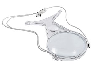 2X w/4X Bifocal Schweizer Around the Neck Magnifier