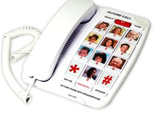 Large Button Picture Phone With Speakerphone