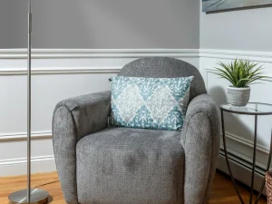 Super Bright White LED Focusable Head Floor Lamp - Black Shade