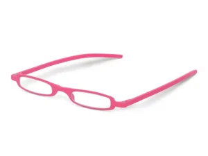 +1.00 Diopter SlimViews Reading Glasses - Bubble Gum