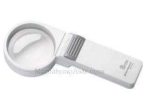 3X Eschenbach Illuminated Hand Magnifier - 2.4 Inch Lens