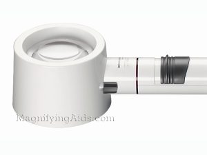 3X / 12D Eschenbach LED Lighted Hand Held, Stand Magnifier - 3 Inch Lens