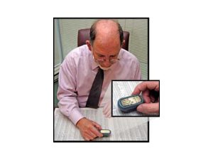 EasySee 2X Illuminated Pocket Magnifier 2 Inch Viewing