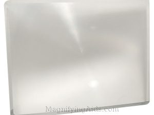2X Full Page UnFramed Magnifier - Firm Fresnel