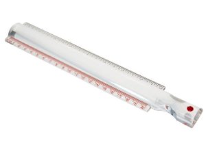 2X Bar Magnifier with Ruler - 8 Inches