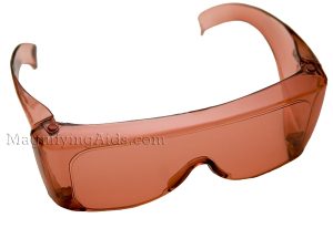NoIR U47 UV Shield Sunglasses - 40% Light Red - Style: Universal Fitovers