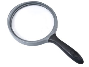 2X Bausch & Lomb Magnifier with 4X Bifocal  5 Inch Lens