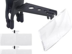 Magnifying Clip on Lenses Hands Free - 1.5X, 2.5X, 3.5X